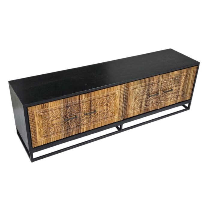 Calvino Teak Tv Unit JAW4005 Side