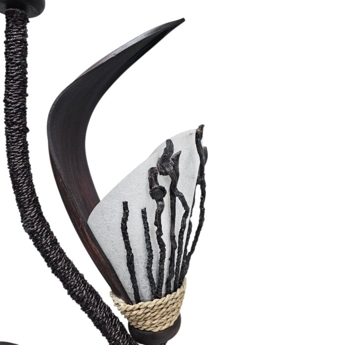 Cami 3 Tier Palm Lamp JME0038 Closae Up Cami 3 Tier Palm Lamp JME0038 Closae Up