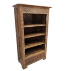 Carved Booksehlf KMF10105 Side