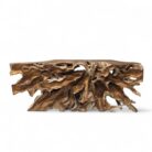 root wood scoop table
