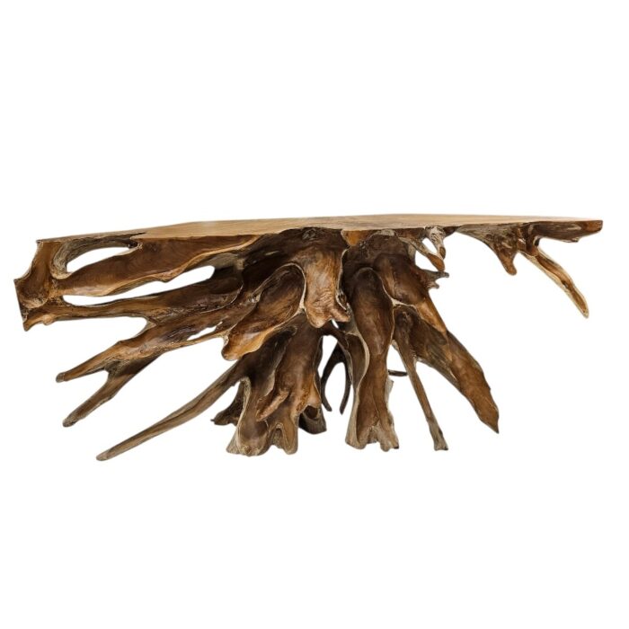 Comsole Root Scoop Table INJ5070F Front root wood scoop table