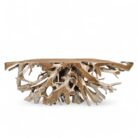 root wood scoop table