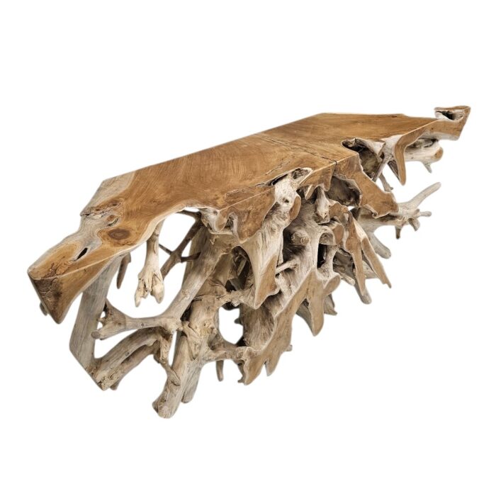 Comsole Root Scoop Table INJ5420 Side root wood scoop table
