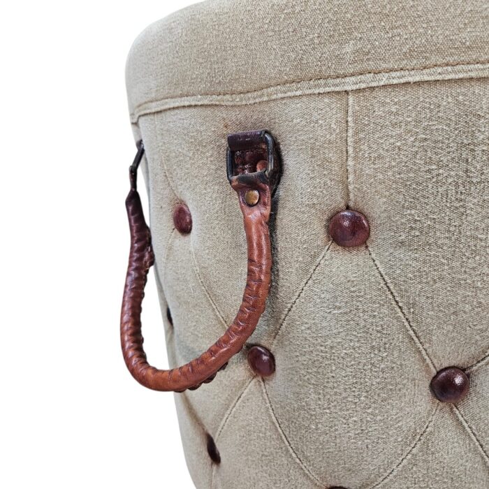 Delux Leather Basket KMH9981 Close Delux Leather Basket KMH9981 Close