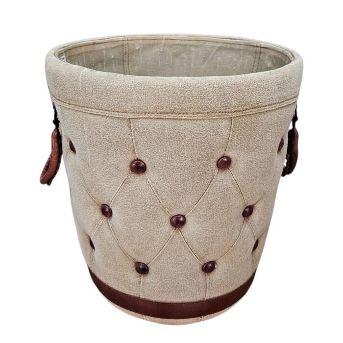 Delux Leather Basket KMH9981 Main Delux Leather Basket KMH9981 Main