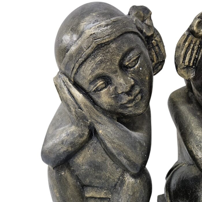 Dewi Statue Pair GRC LJP3805 Close Side