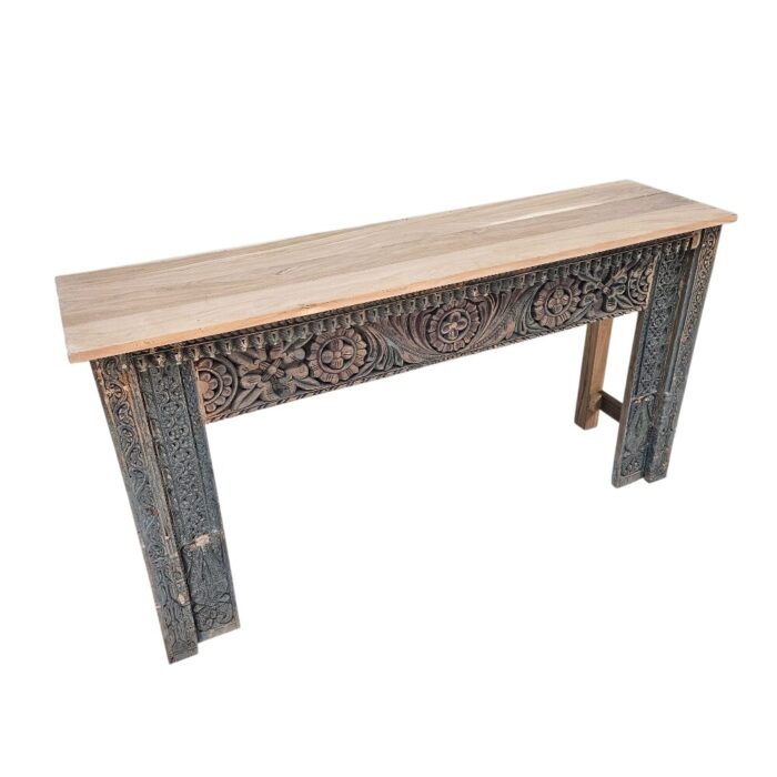 Flora Console Carved KMF15372 Side Flora Console Carved KMF15372 Side