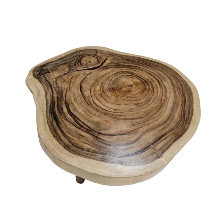 Free Flow Suar Coffee Table INJ3669 Close Up Side Free Flow Suar Coffee Table INJ3669 Close Up Side