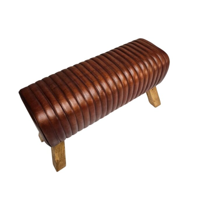 Heston Leather Bench KMF3433 Side Heston Leather Bench KMF3433 Side