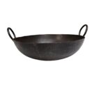 Kadai Iron Bowl With Handle KMH9098 Front (2)
