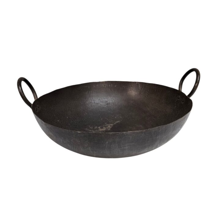 Kadai Iron Bowl With Handle KMH9099 Kadai Iron Bowl With Handle