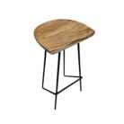Kano BarStool Teak With Metal RAM6500 Side