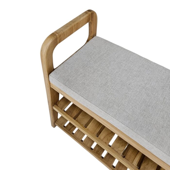 Kenton Teak Bench JAW7130 Close Side Kenton Teak Bench JAW7130 Close Side