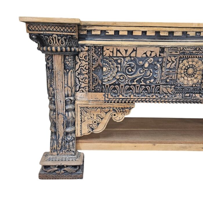 Lazuli Carved Console KMF15370 Close Lazuli Carved Console KMF15370 Close