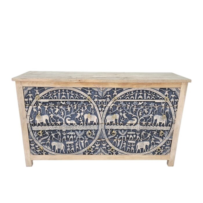 Lazuli Dresser 8 Drawer KMF31004 Top