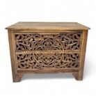 solid teak chest of drawers