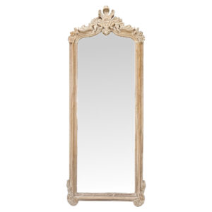 Solo Teak Standing Mirror