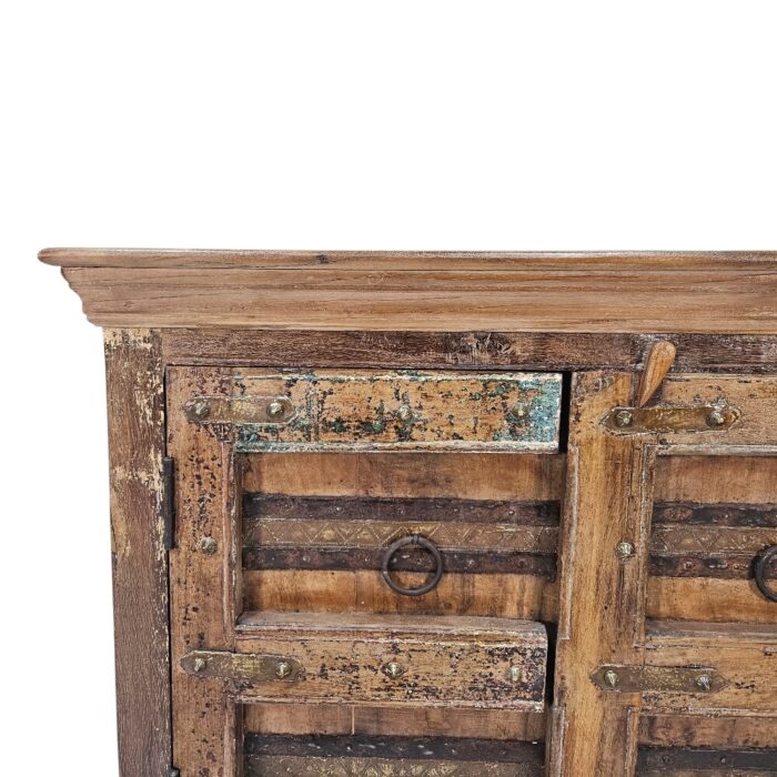 Old Door Carved Sideboard KMF19302 Close Old Door Carved Sideboard