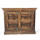 Old Door Carved Sideboard