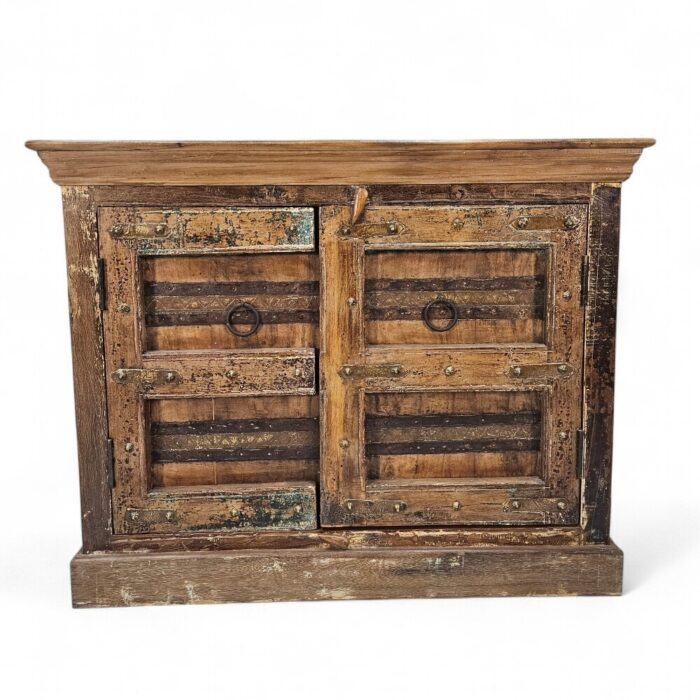 Old Door Carved Sideboard KMF19302 Main Old Door Carved Sideboard