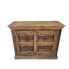 Old Door Carved Sideboard