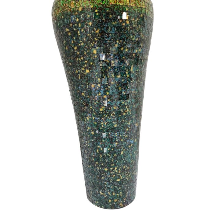 Pottery Mosaic Vase YUB0601G Bottom