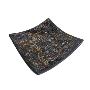 Speckle Mosaic Square Bowl