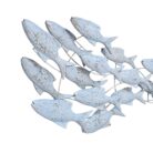 Swimming Fish Wall Panel Blue IWD0046Close