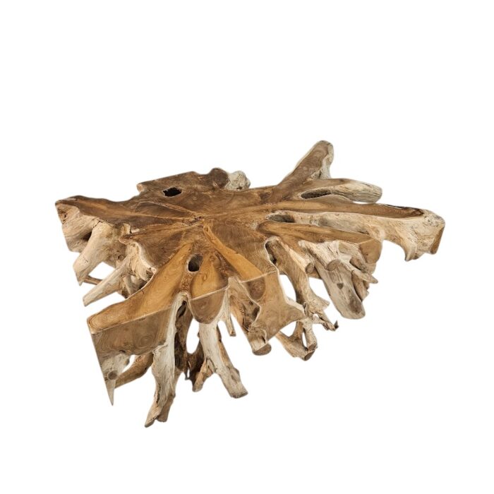 Teak Root Block Coffee Table INJ3080 Side Teak Root Block Coffee Table INJ3080 Side