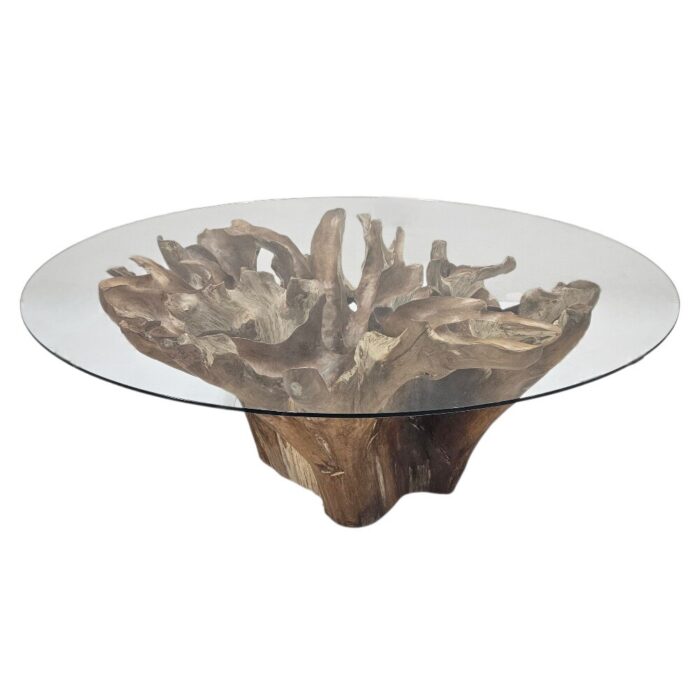 Teak Root Dining Table INJ0760A12 Teak Root Dining Table INJ0760A12
