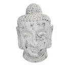 White Thai Buddha Head