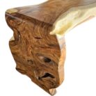 Waterfall Bar Suar Table INJ10000 Close