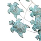 Bkue Turtles Swimming Wall Panel IWD0043 Close Up View