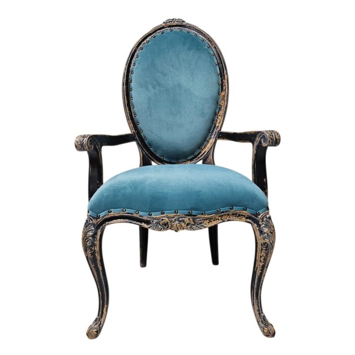 Carved Arm Chair Carved BAY3015 Front Carved Arm Chair Carved BAY3015 Front