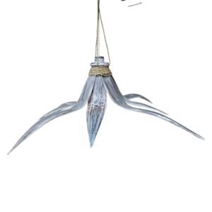 Grey Coco Palm Hanging Lamp