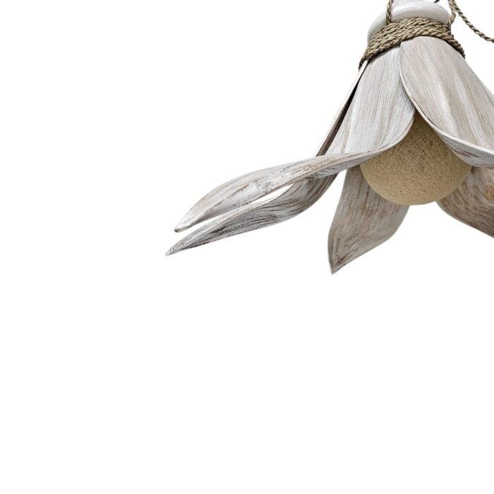 Coco Palm Leaf Hanging Lamp Mian NIM0003 Close