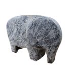 Minimalist elephant figurine
