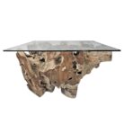 Erosi Teak Root Coffee Table Square INJ4606A8