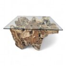 Erosi Teak Root Coffee Table Square INJ4606A8 Main