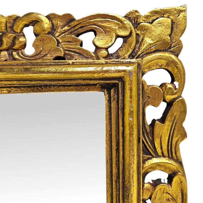 Fleur De Lis Golden Mirror MAD0630 Close Up Fleur De Lis Golden Mirror MAD0630 Close Up
