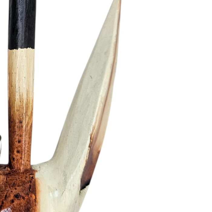 Giraffe Wooden Mask Wall Hanging GAL0800 1m Close