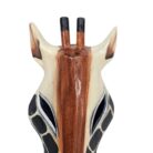 Giraffe Wooden Mask Wall Hanging GAL0800C 18cm Close Up