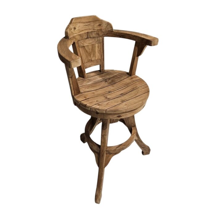 Ivar Arms Teak Bar Chair MUL0401A Side Ivar Arms Teak Bar Chair MUL0401A Side