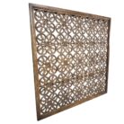 Jantung Carved Brown Headboard MAD1295A Side