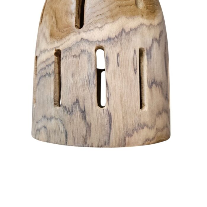 Luka Hanging Teak Lamp NJA8519 Close