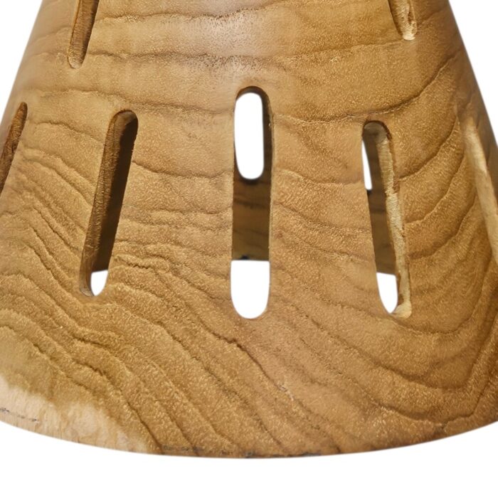 Lyan Hanging Teak Lamp NJA8517 Bottom