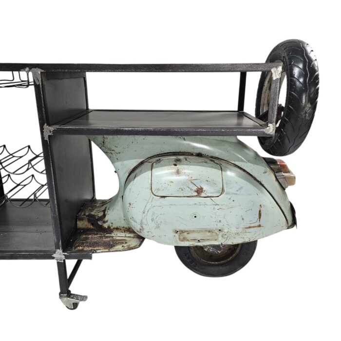 Mint Bar Scooter Counter MCB0664 Close Back Pistachio Vespa Counter