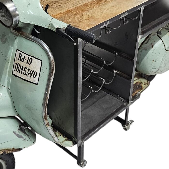 Mint Bar Scooter Counter MCB0664 Close Mid Mint Scooter Bar Counter