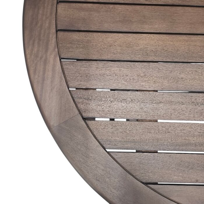 Montreal Oval Dining Table Karra G GDL2070 Close Up Montreal Solid Wood Dining Table