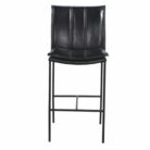 Novak Leather Bar Stool